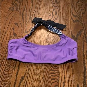 Purple Bikini Top